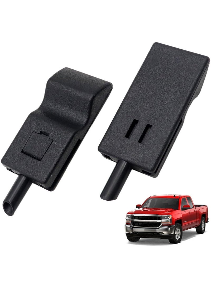 Apustim 2-Pack Automotive Door Lock Knobs Compatible with Chevrolet Silverado，Tahoe，GMC Sierra，Cadillac Escalade Replaces OEM Part Numbers 15844616，15214027，25862454 - Image 1